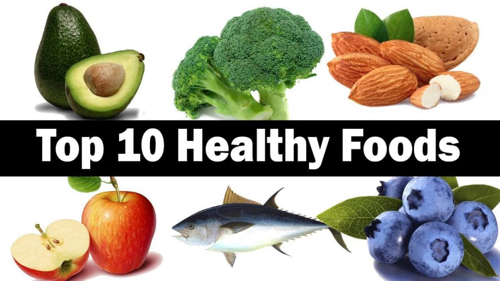 Top 10 Healthier Foods