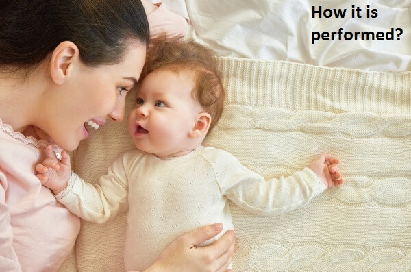 How it is performed of baby